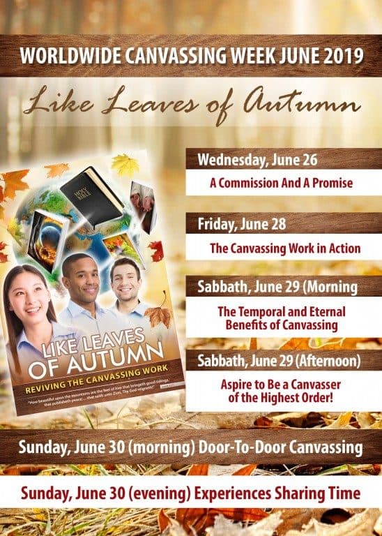 Canvassing Week - World Wide